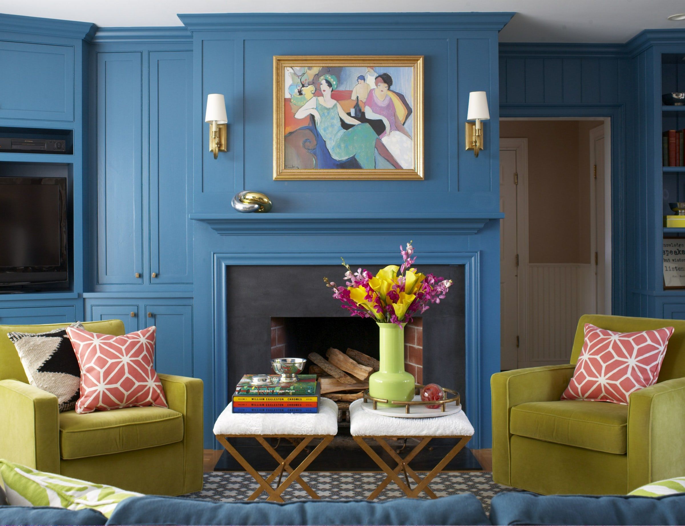 40 Vibrant Room Color Ideas How To Decorate With Bright Colors