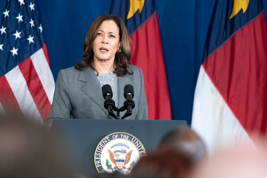 Kamala Harris's Very Weird Week