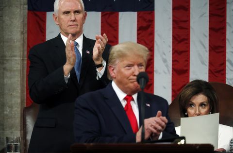 President Trump Gives State Of The Union Address