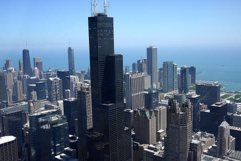 downtown chicago skyline