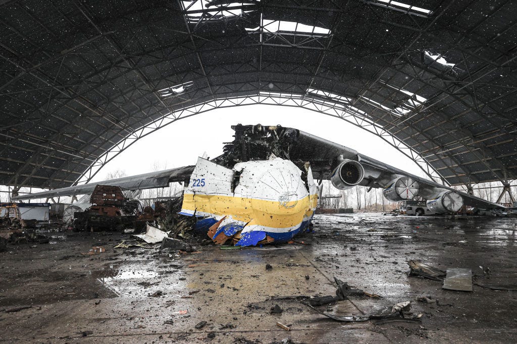 Russia Killed the World's Largest Cargo Plane. Here's How Ukraine Could Revive It