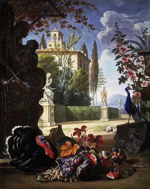 unspecified   june 24 casino dell'aurora, by christian berentz 1658 1722, oil on canvas rome, galleria nazionale d'arte antica di palazzo corsini national art gallery photo by deagostinigetty images