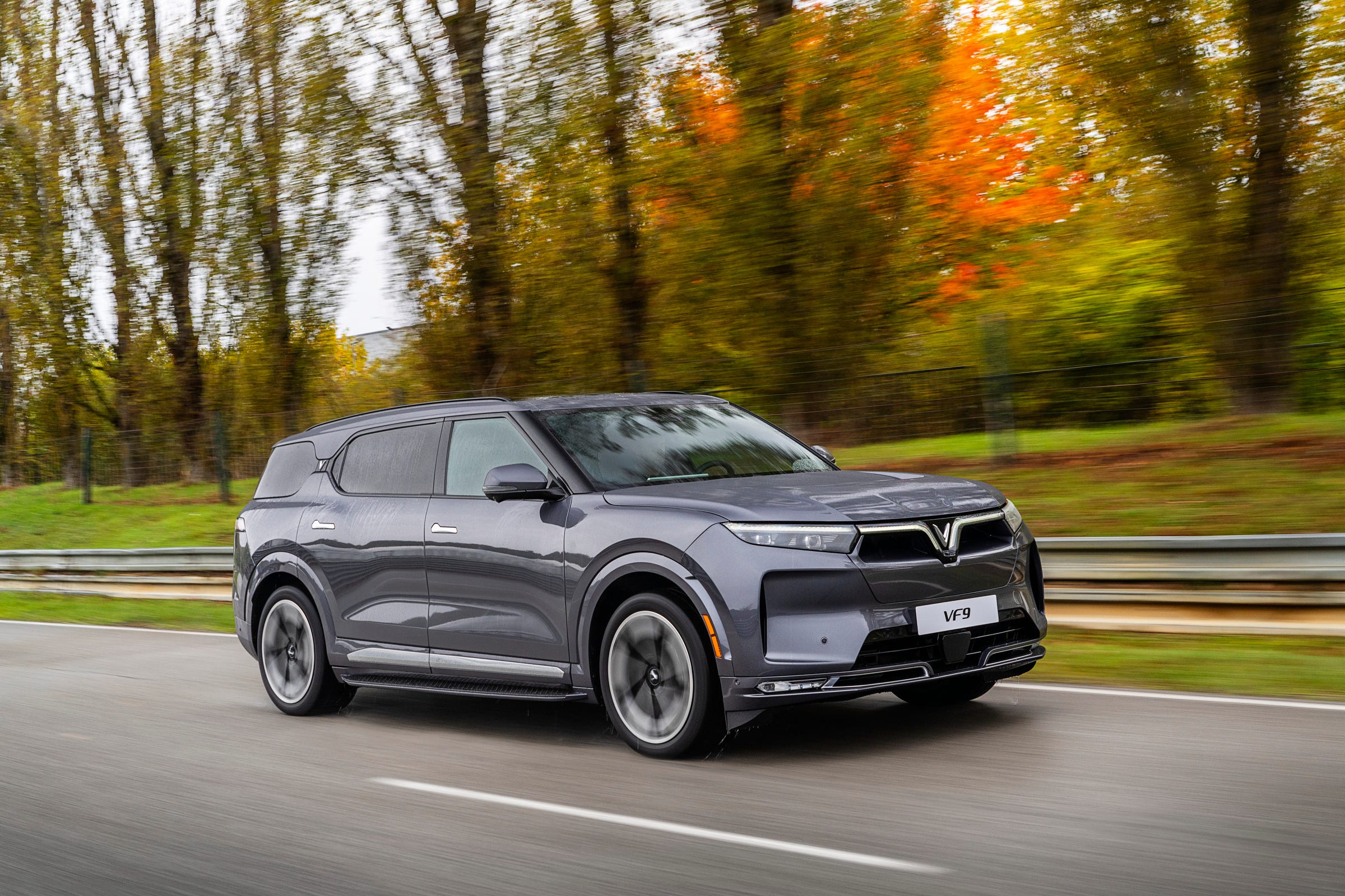 VinFast Launches VF 9 Three-Row SUV in US and We Drive One—Briefly