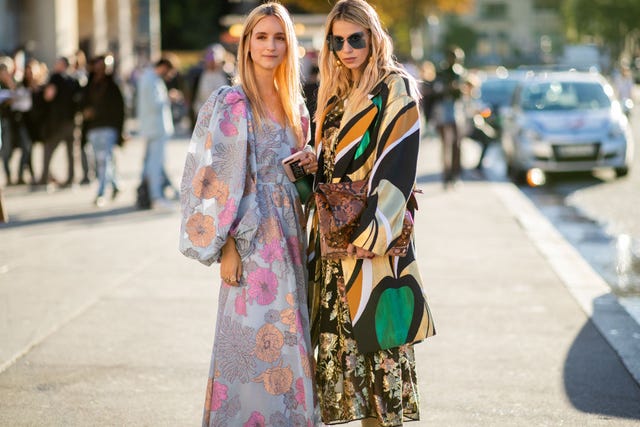 Vintage Floral Dresses To Welcome Spring Vintage Floral Print Dresses