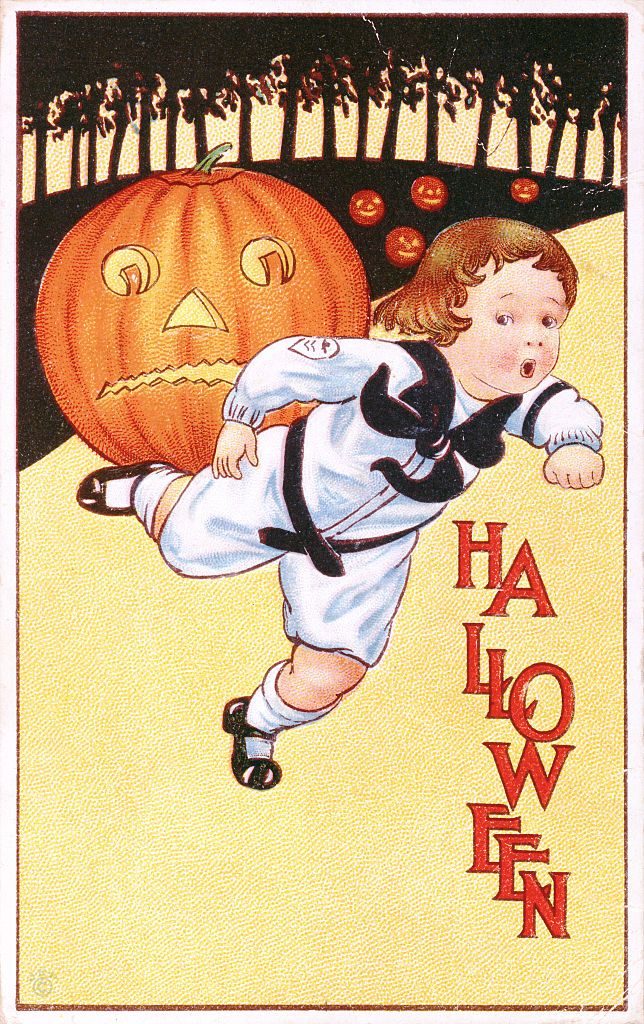 halloween-poster-halloween-vintage-poster-halloween-decor-room-decor