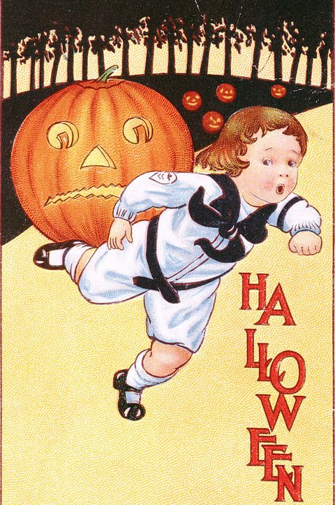 vintage halloween 1918