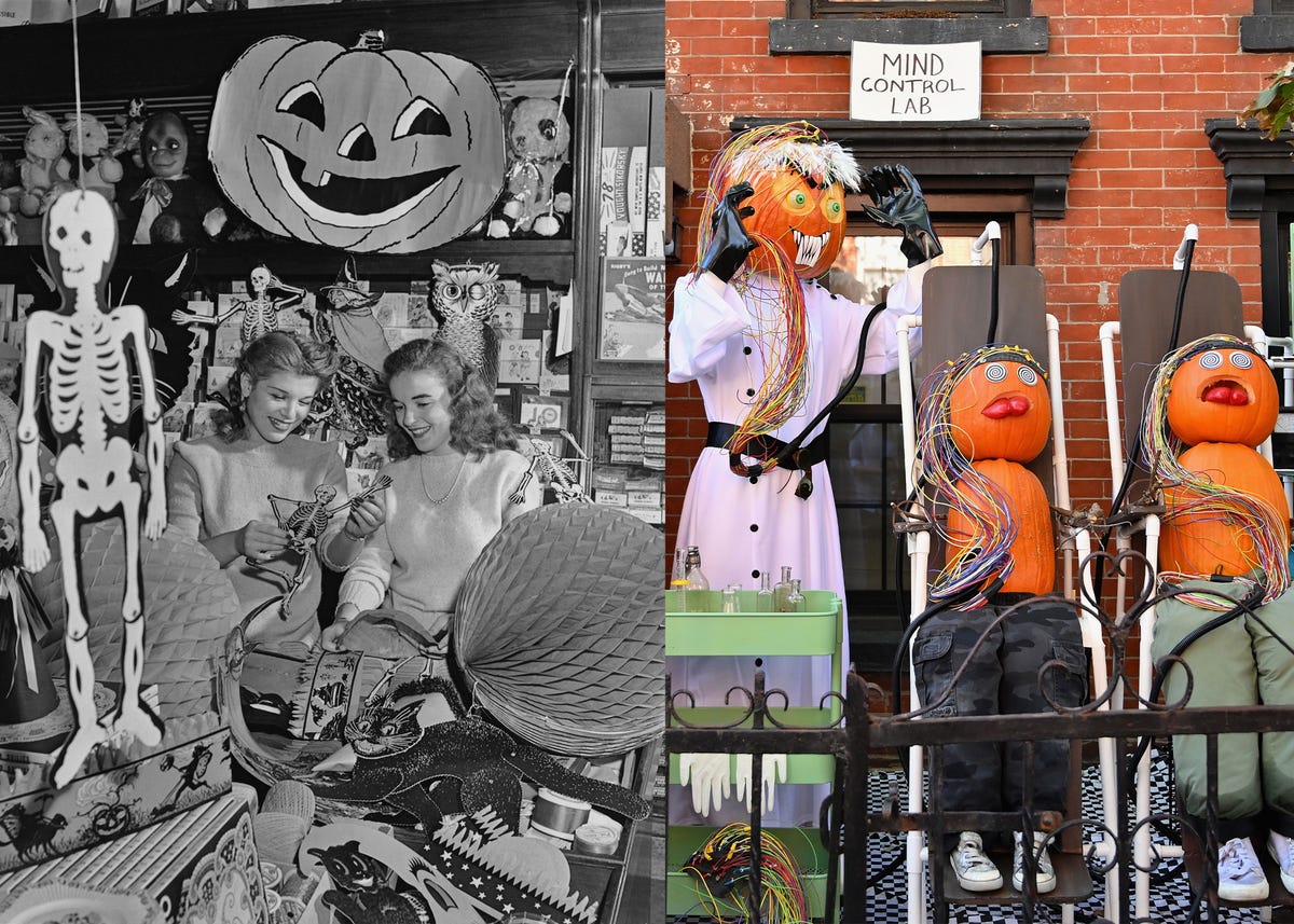 23 Vintage Halloween Decorations Where To Buy Old Halloween Decor