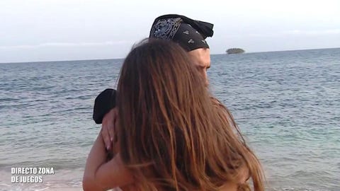 Violeta y Fabio se reencuentran Violeta y Fabio se reencuentran