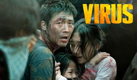 Imagen de la película 'Virus', de Netflix.