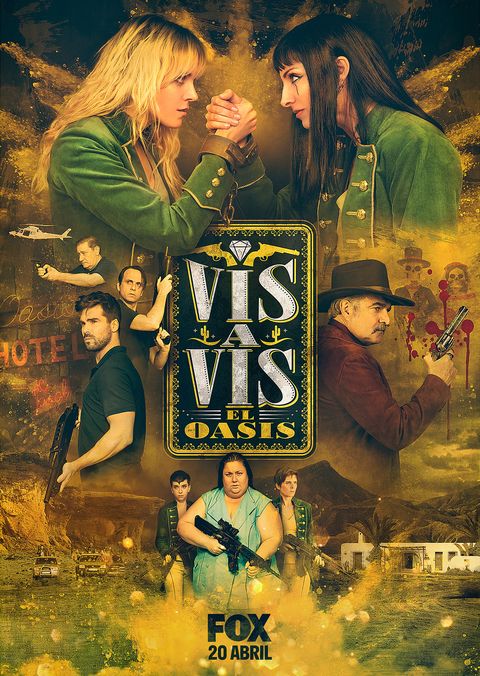 El cartel oficial de Vis a Vis el oasis
