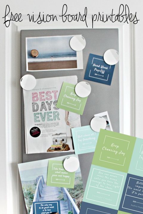 15 Inspiring 21 Vision Board Ideas Free Printables For Your Vision Board