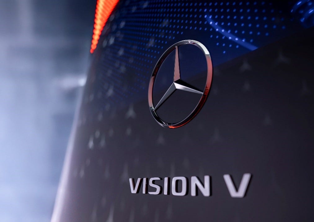 Mercedes-Benz Teases the Vision V Show Van and Family Hauler