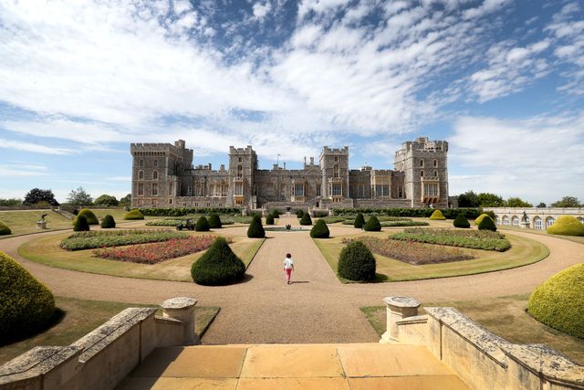 windsor castle's east terrace garden opens to the public   photocall