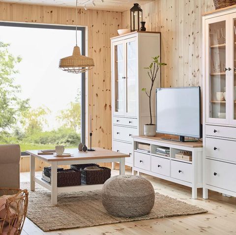 ampliar hogar vestíbulo Muebles de IKEA para decorar en blanco - Decorar con color