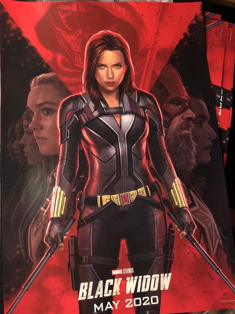 Viuda Negra Black Widow póster oficial