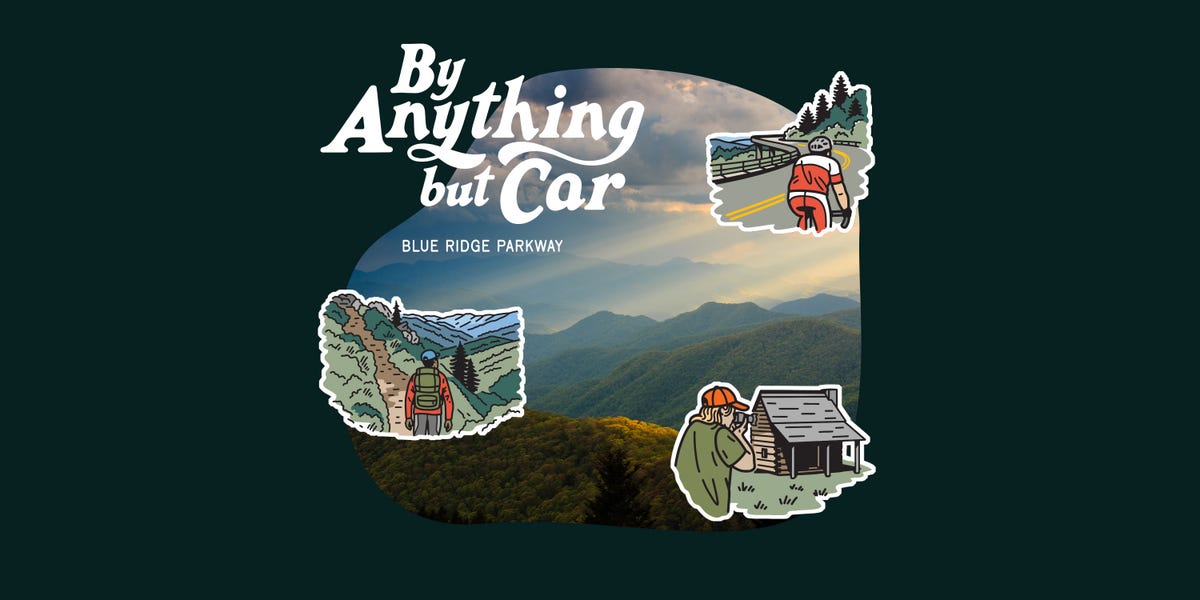 Swap Four Wheels for Two On the Blue Ridge Parkway