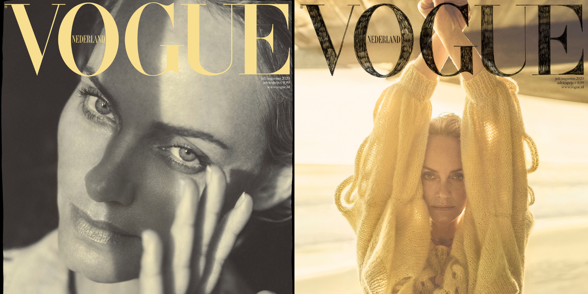 Vogue Nederland Lanceert Juli Augustusnummer Met Amber Valletta