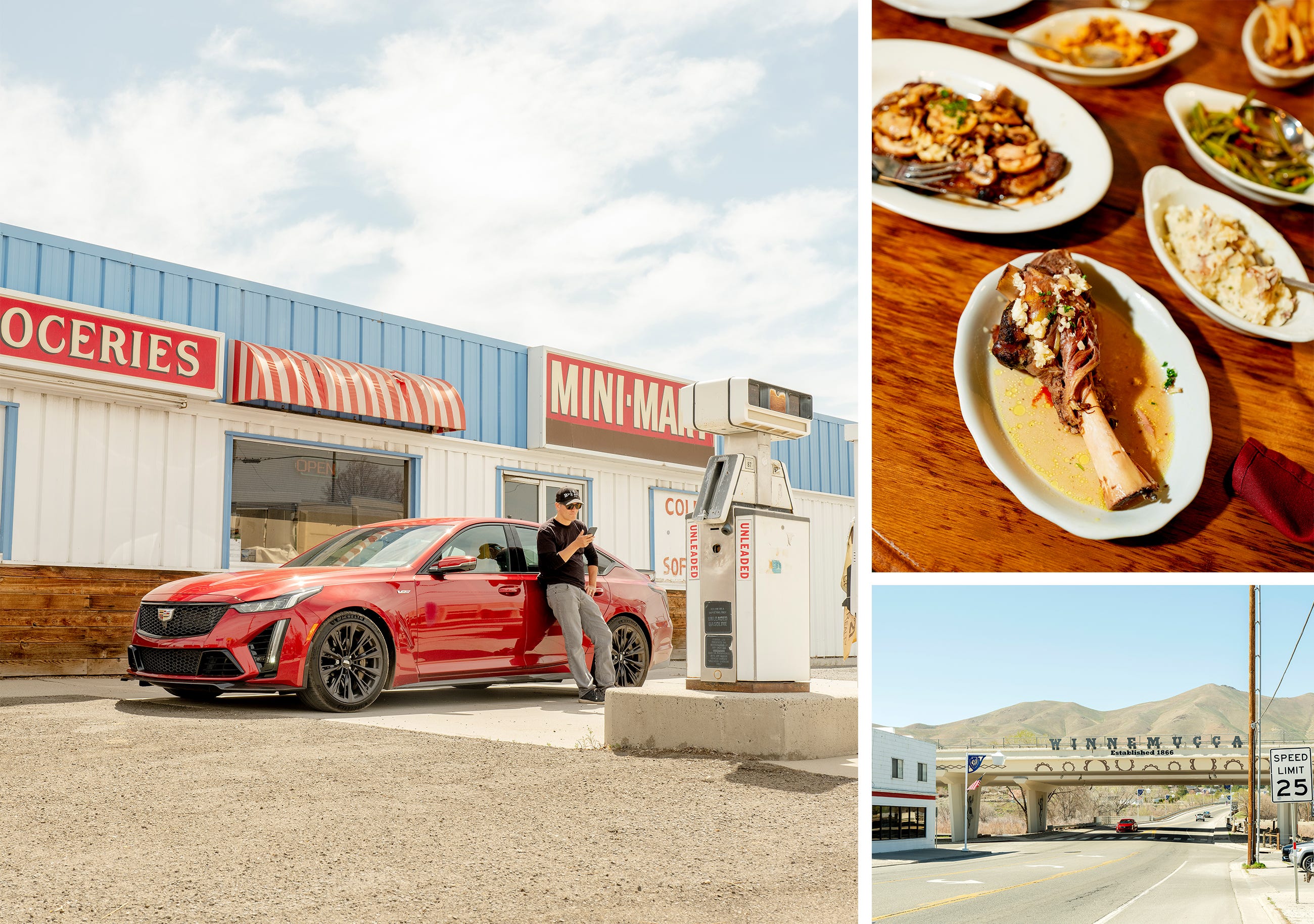 Touring Basque Nevada in the 2022 Cadillac CT5-V Blackwing