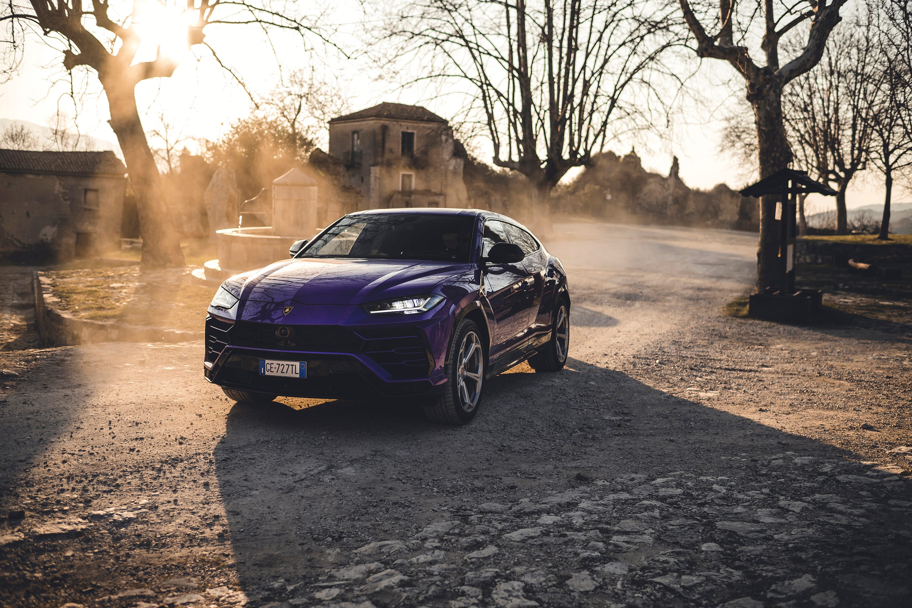 Exploring an Italian Ghost Town in a Lamborghini Urus