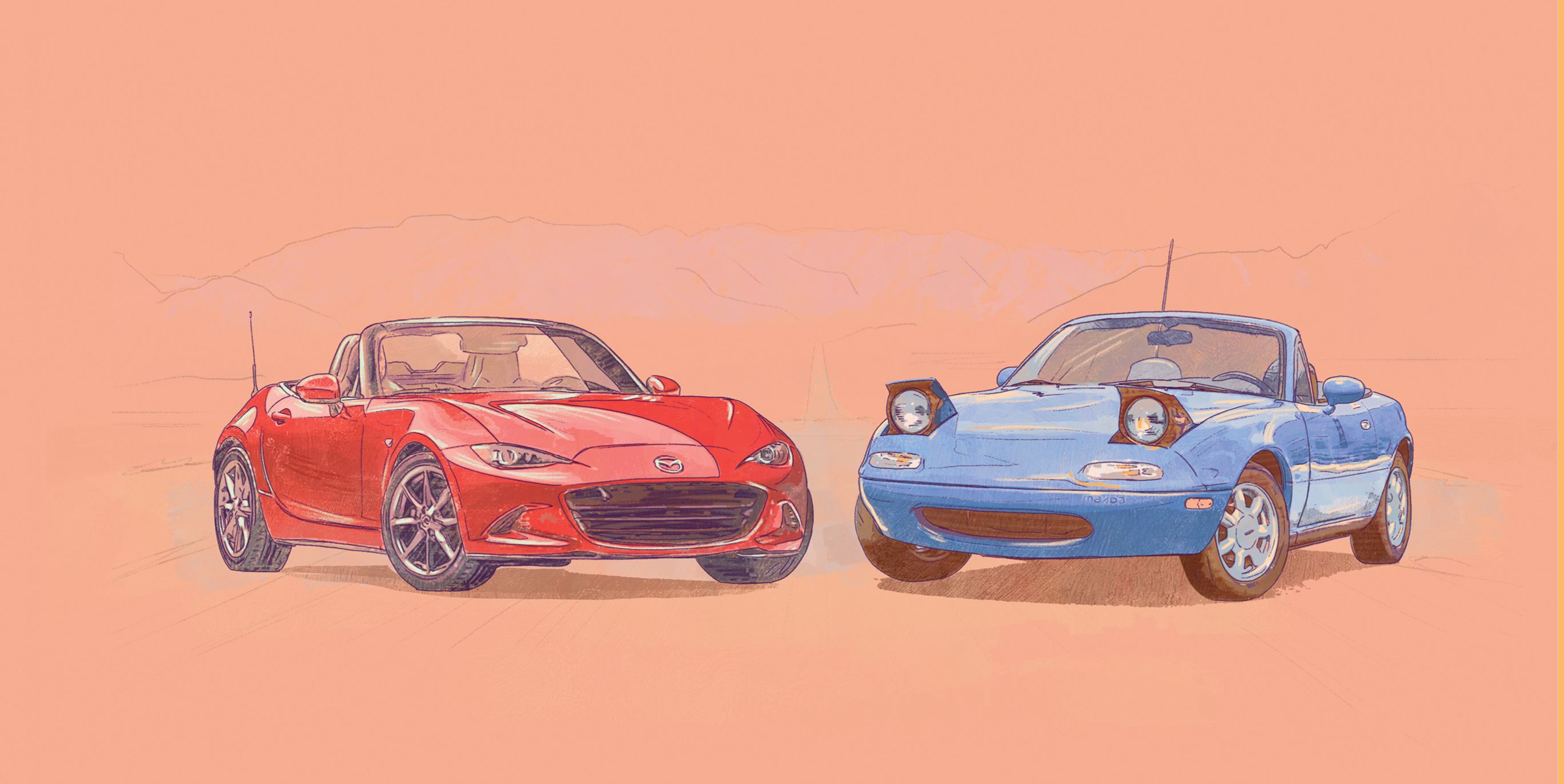Chasing a Blue Miata, 34 Years and Counting