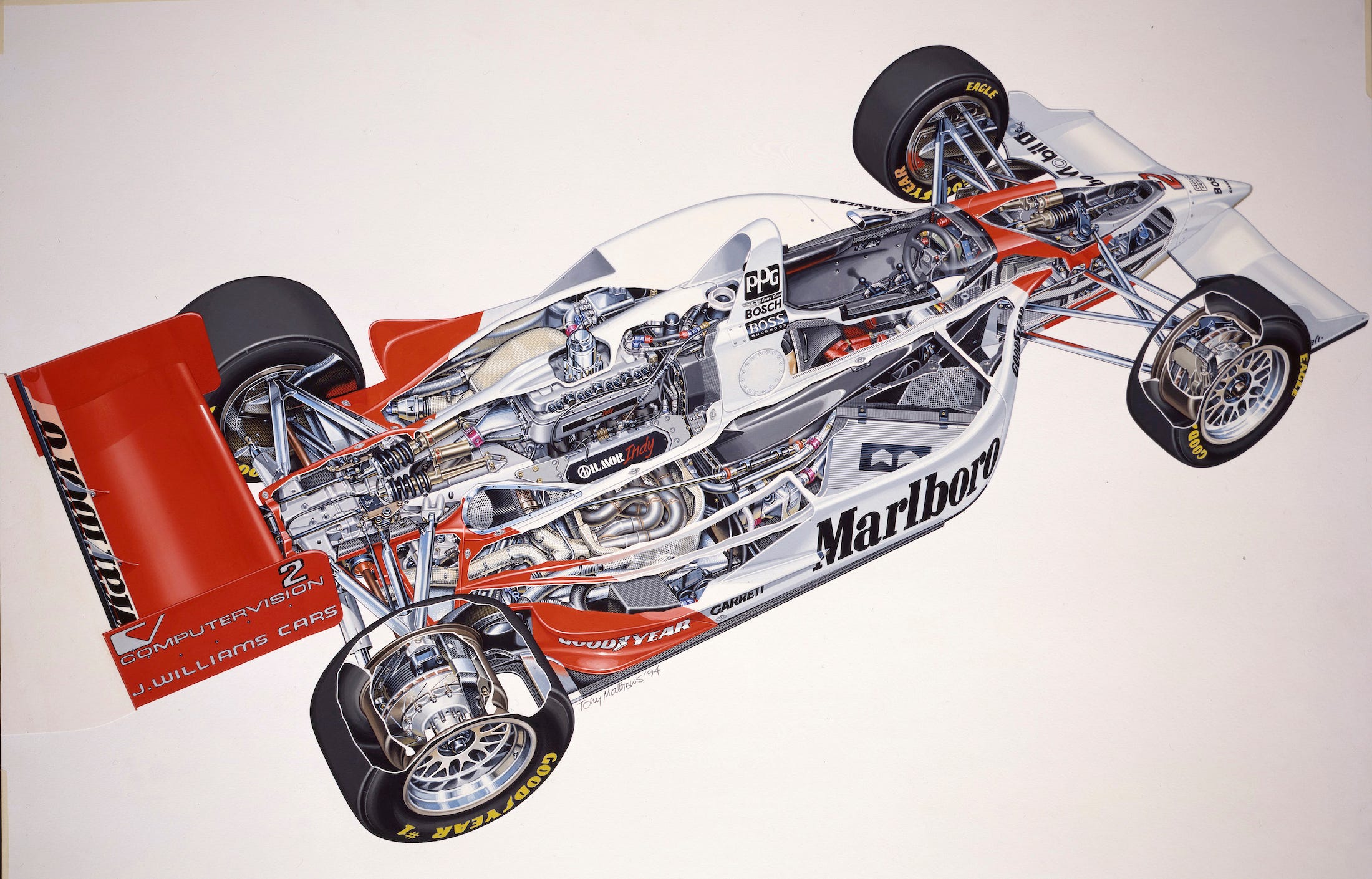 Inside the 1994 Penske PC-23, the Car that Dominated Indycar's Golden Era