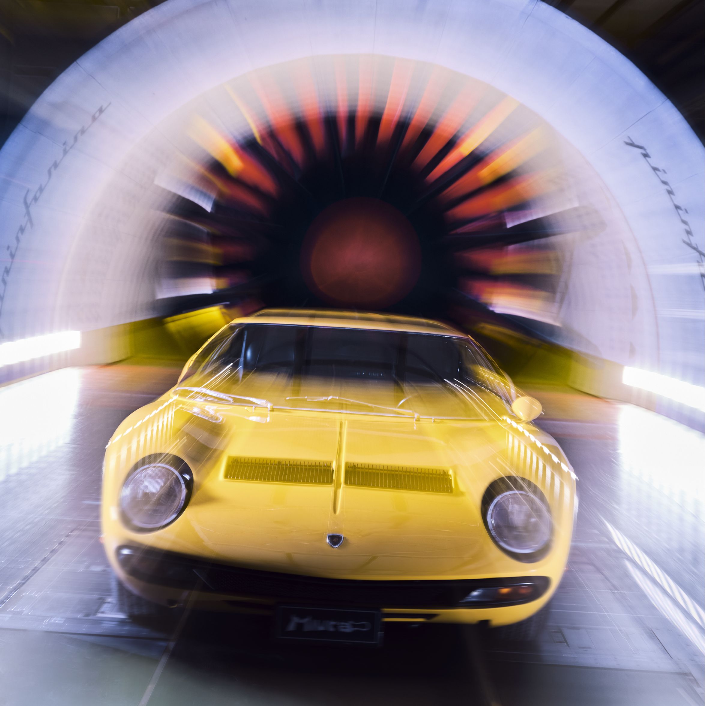 We Put a Lamborghini Miura in a Wind Tunnel to See How Far Supercar Aero Has Come