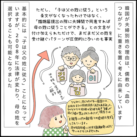 子どもの姓はどうなる 韓国が 夫婦別姓 である理由 子どもの姓はどうなる 韓国が 夫婦別姓 である理由