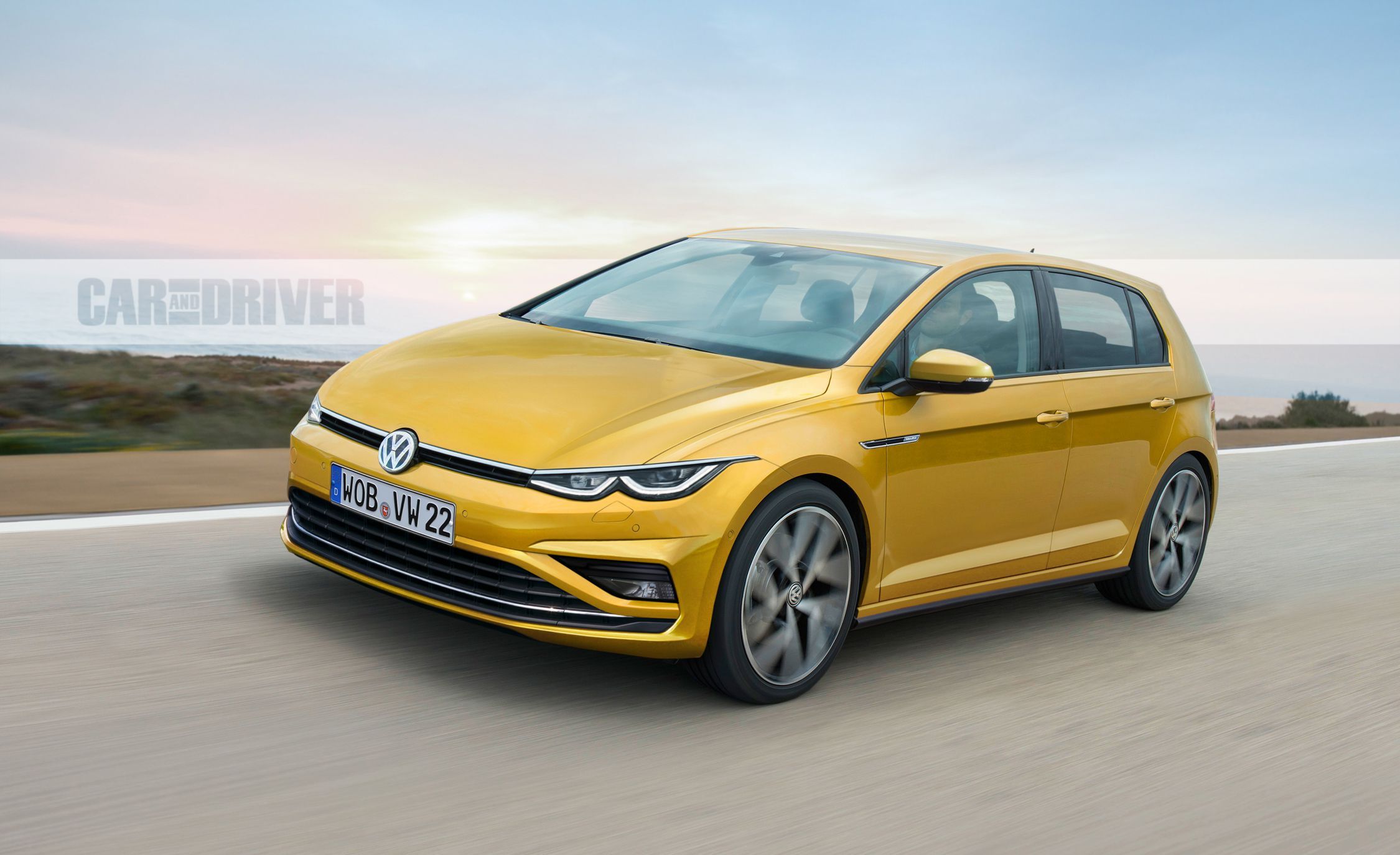 21 Volkswagen Golf Mark 8 What We Know About The New Compact Hatchback