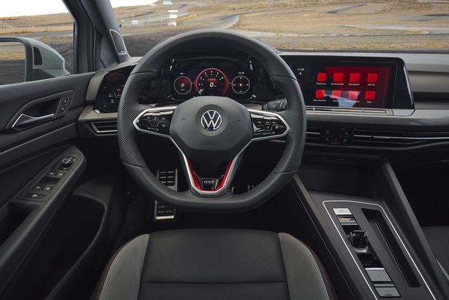 volkswagen gti 2022 steering wheel