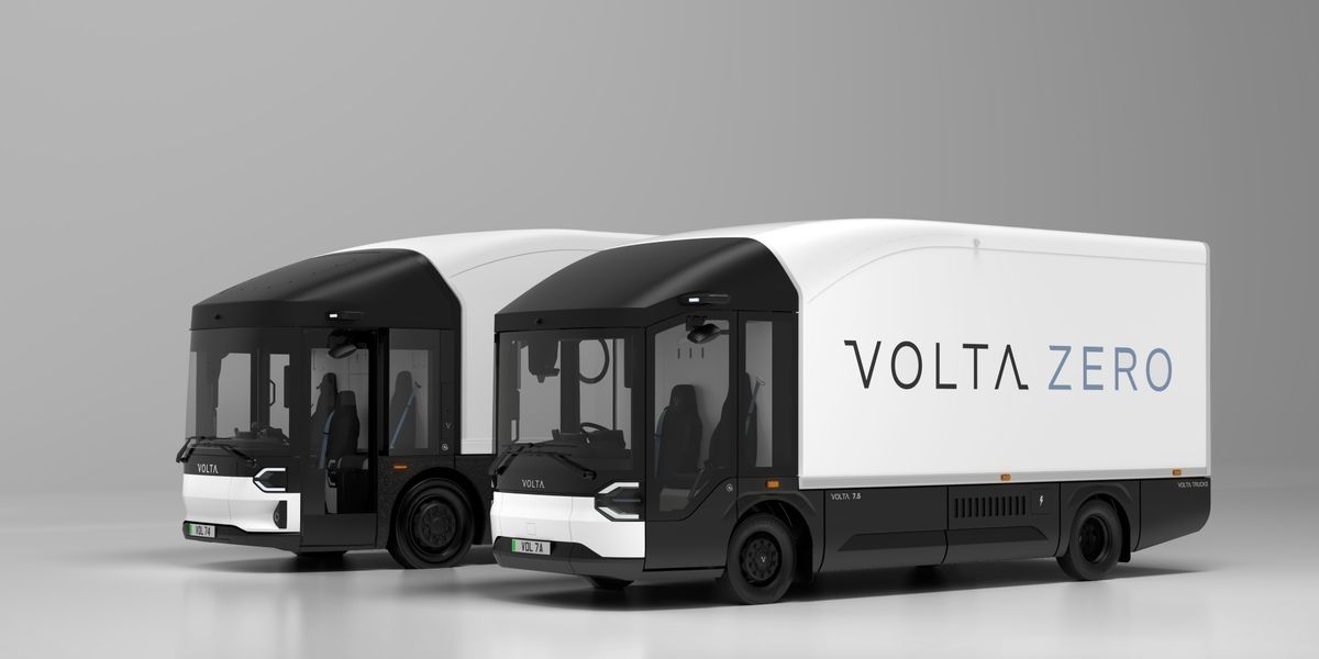 Volta Zero 7.5- and 12-Ton Electric Trucks Revealed