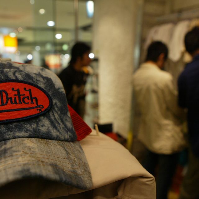 Von Dutch Caps sold in a shop in china town Sydney a popular brand taking the cl