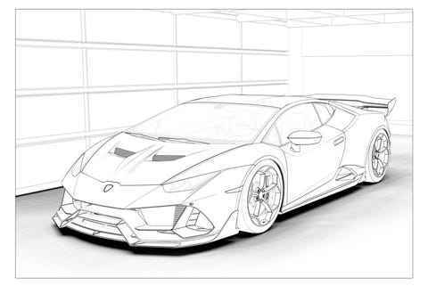 get crafty with these amazing classic car coloring pages