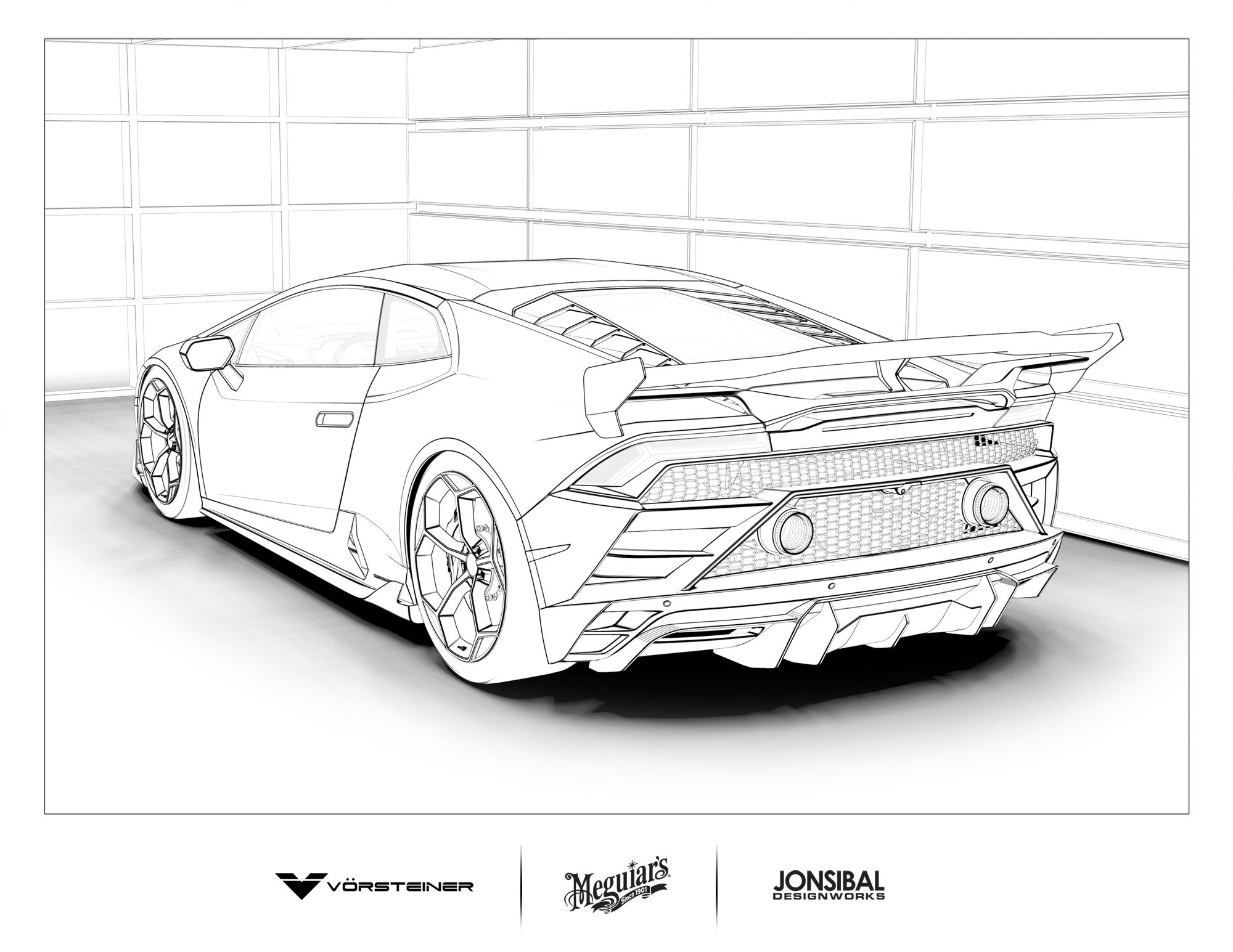 get crafty with these amazing classic car coloring pages