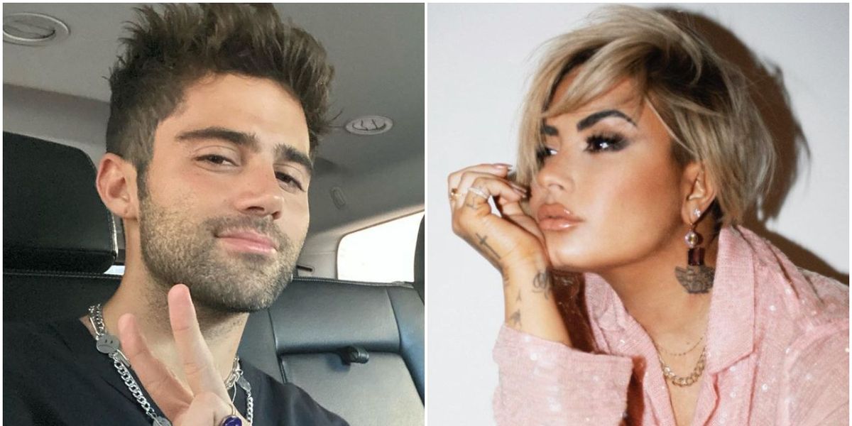 Max Ehrich Hit Demi Lovato's Instagram Comments and Went OFF About Her 