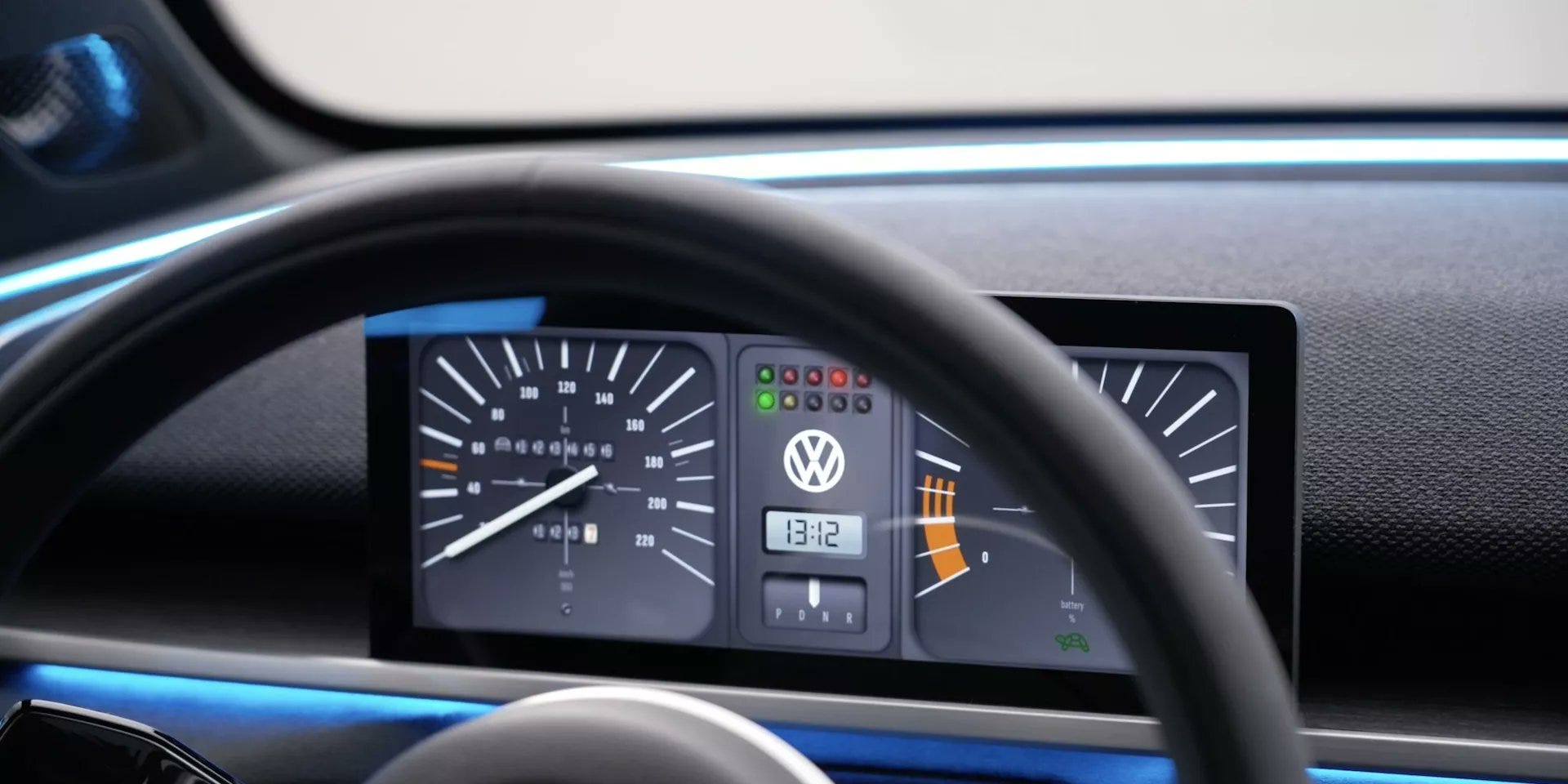 VW ID 2all Concept Features Retro Gauge Designs From the Mk1 Golf and Classic Beetle