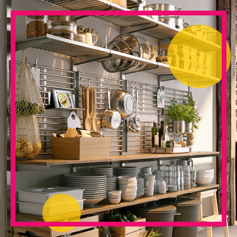 Ikea Kitchen Inspiration Wall Storage Solutions For Every Type Of - Hang Pots And Pans On Wall Ikea