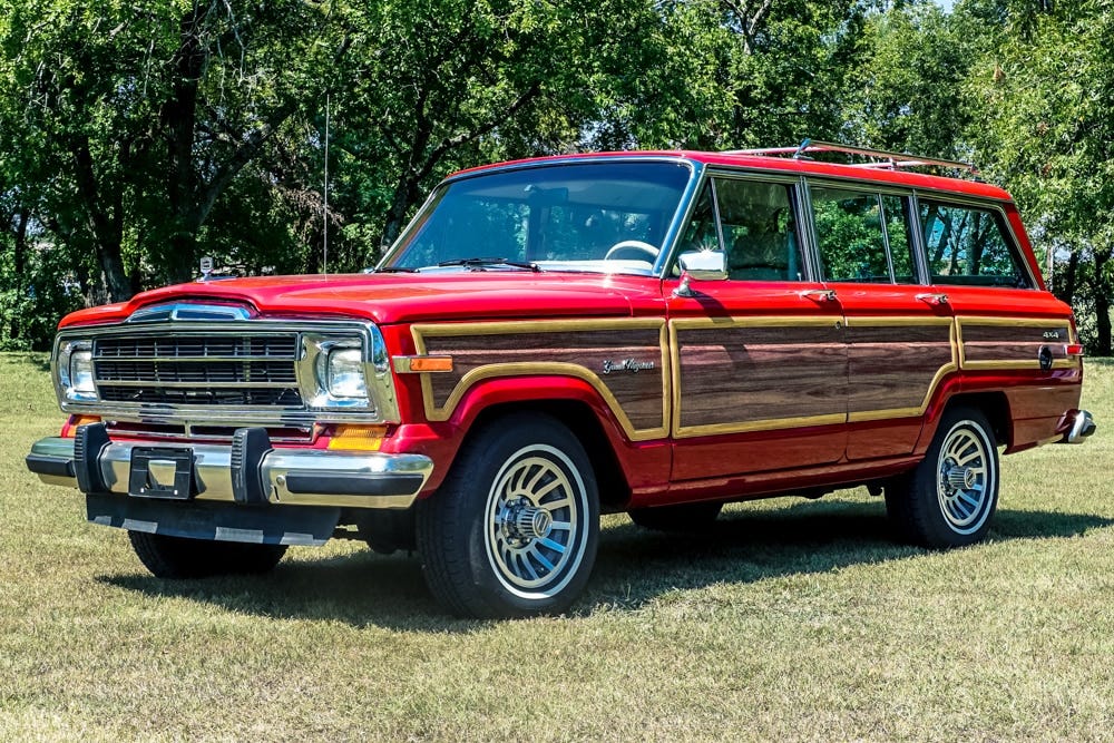 Hellcat-Powered 707-HP Jeep Grand Wagoneer for Sale