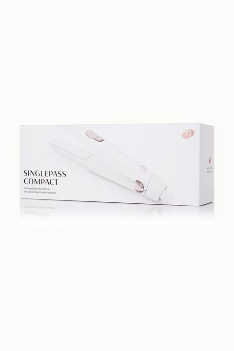 singlepass compact travel styling flat iron with cap