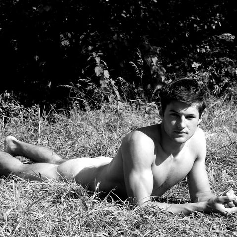 People in nature, Photograph, Black, Barechested, Beauty, Grass, Muscle, Black-and-white, Photography, Monochrome, 