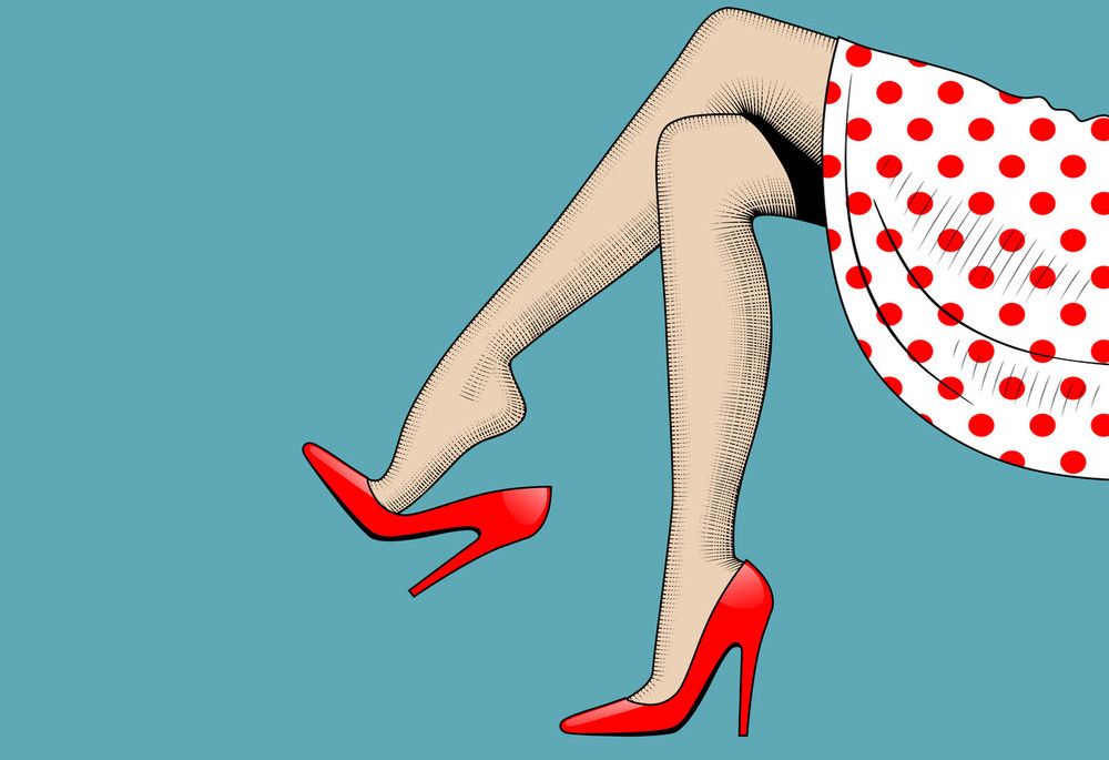 Verbazingwekkend Waarom dragen vrouwen hoge hakken? MT-73