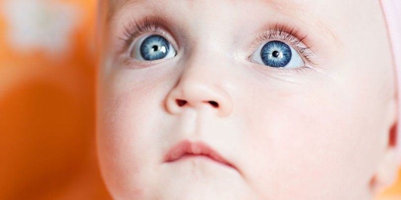 Situatie borduurwerk Soms Waarom worden zoveel baby's geboren met blauwe ogen?