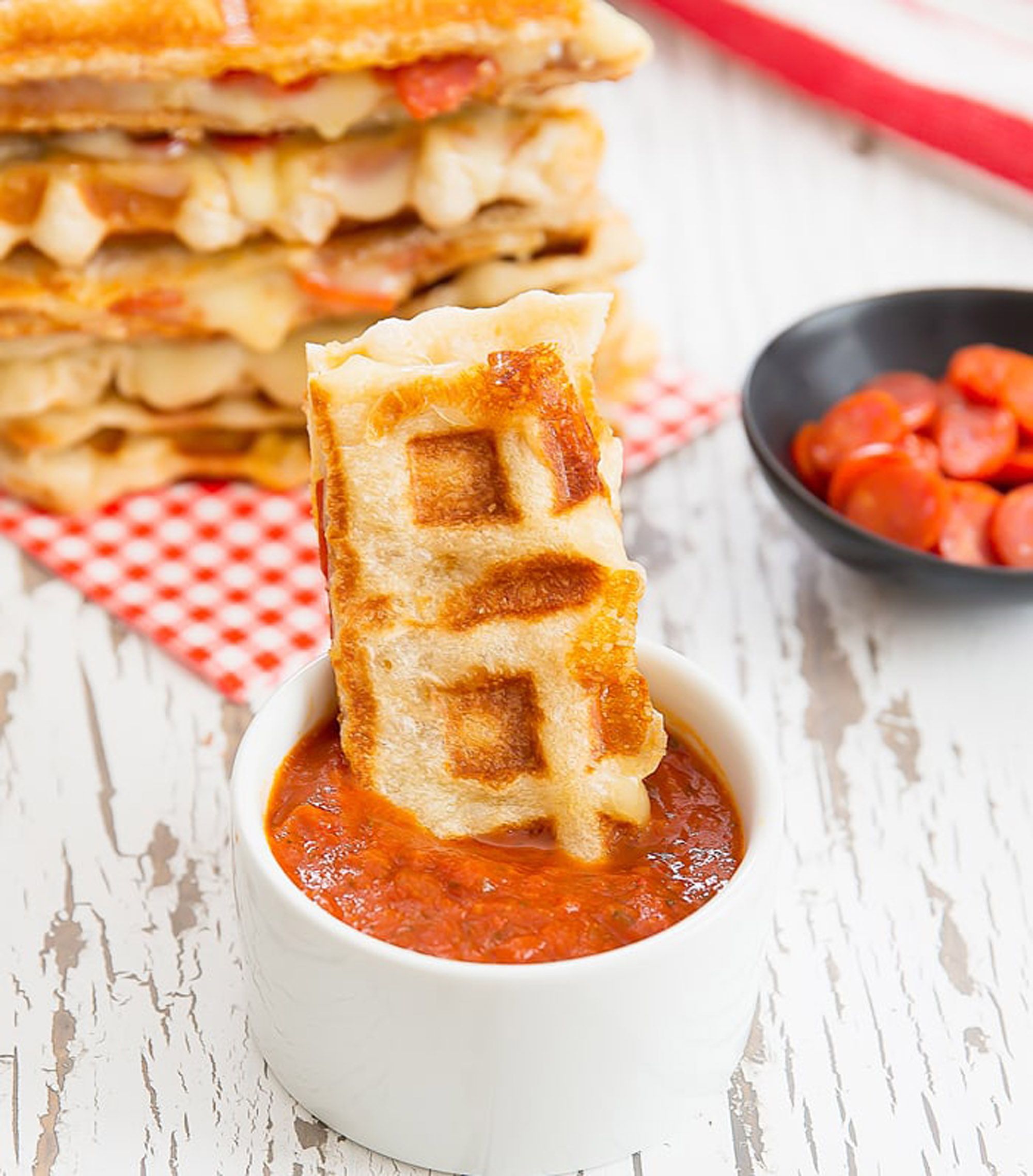 what to make with a mini waffle maker