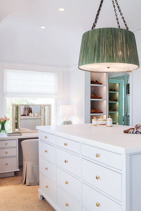 Room, White, Furniture, Property, Blue, Interior design, Cabinetry, Wall, Chest of drawers, Turquoise, 