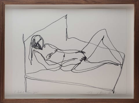 ‘I Looked For You’, 2019, marker pen on paper, 30.4 x 40.6 cm, 40 Greek Street ‘I Looked For You’, 2019, marker pen on paper, 30.4 x 40.6 cm, 40 Greek Street