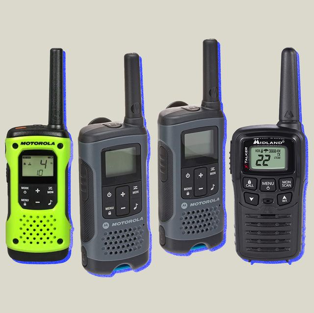 three walkie talkies