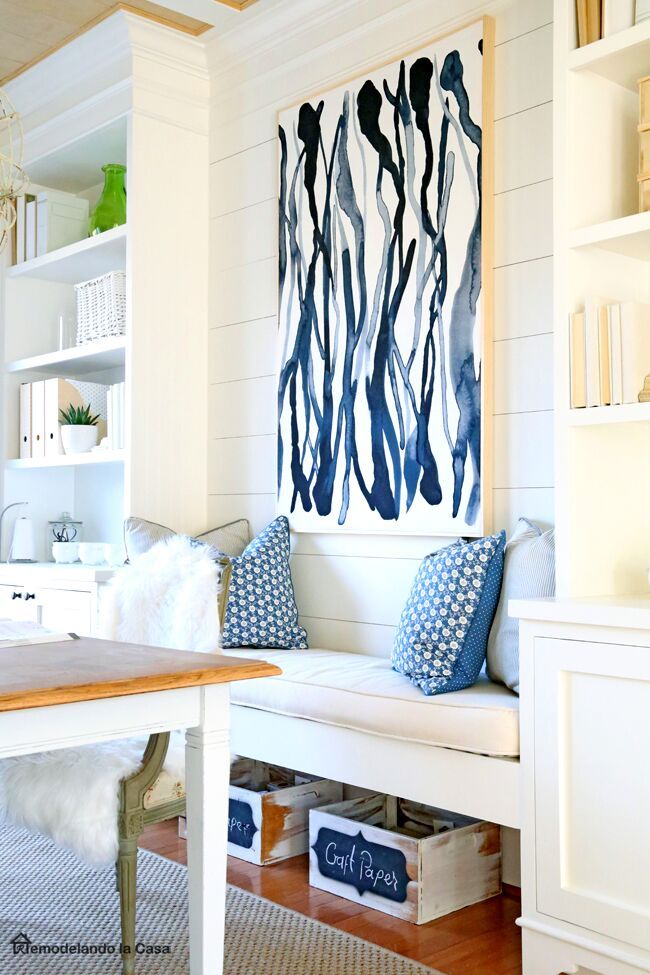 Handmade Easy Wall Painting For Living Room - Mural Blog