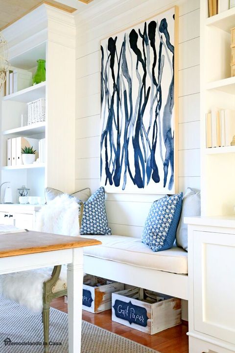 34 Diy Wall Art Ideas Homemade Painting Projects - How To Create Fabric Wall Panels