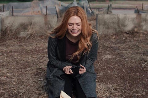 Elizabeth Olsen as Wanda, WandaVision elizabeth olsen as wanda, wandavision