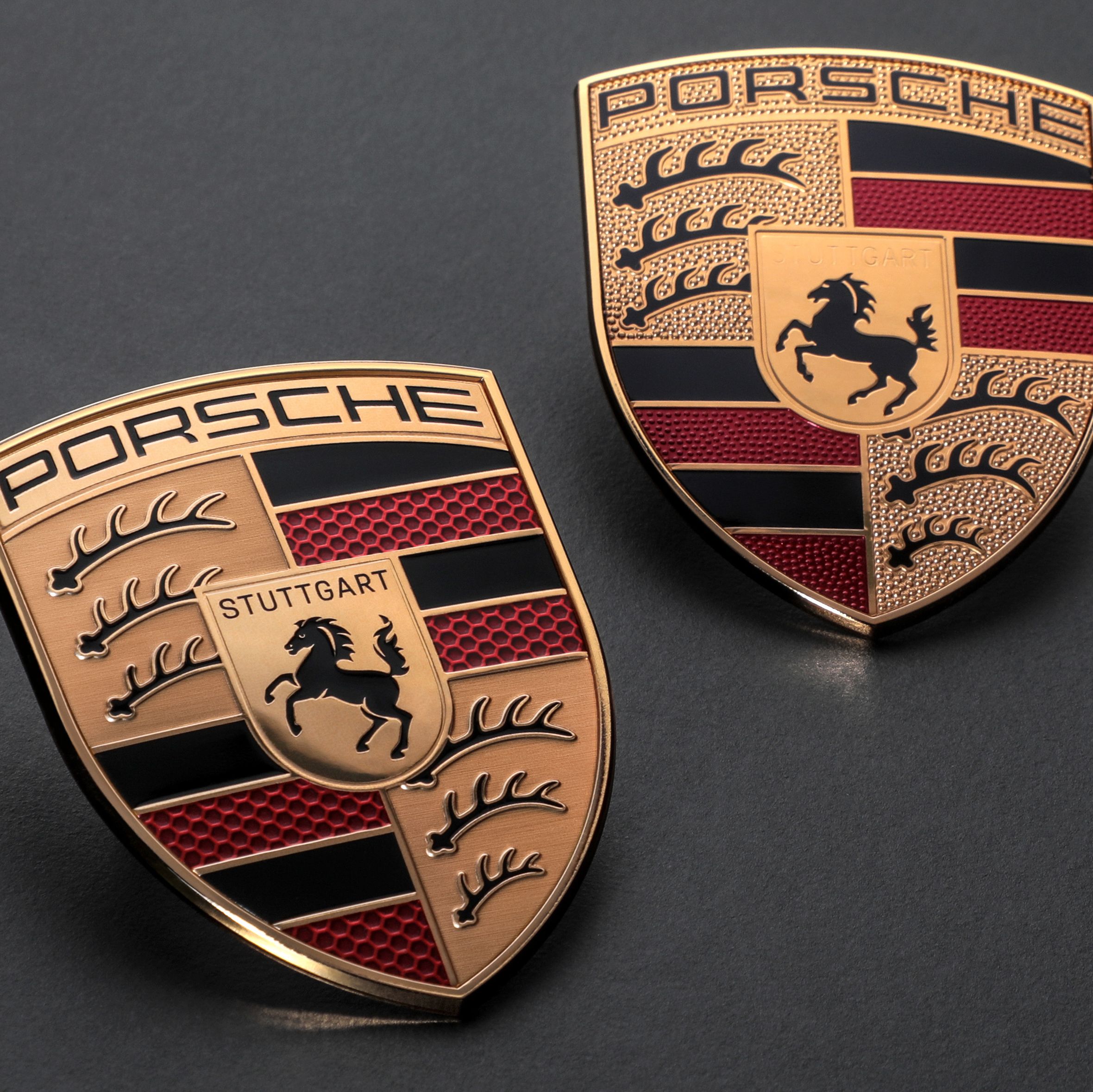 Can You Spot the Differences in Porsche's Updated Crest?