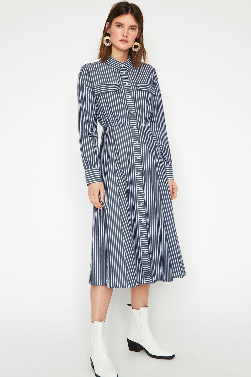 monsoon dolly stripe dress